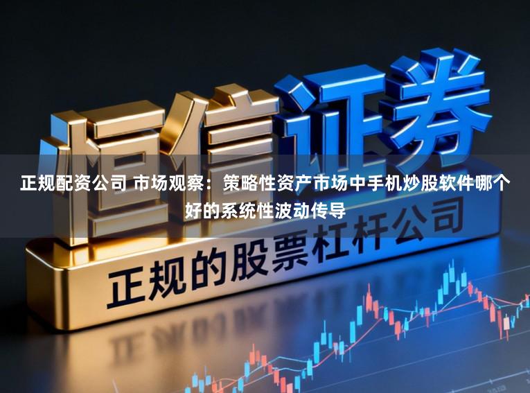 正规配资公司 市场观察：策略性资产市场中手机炒股软件哪个好的系统性波动传导